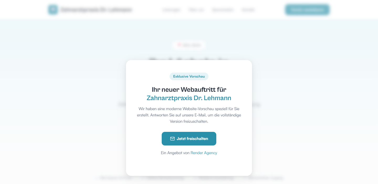 Demo-Design Arztpraxis